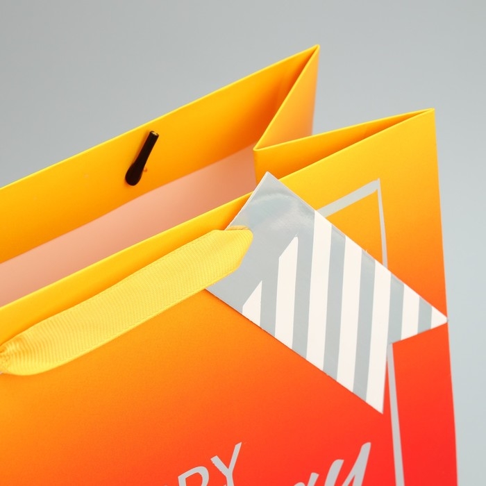 Пакет подарочный, упаковка, Happy Birthday, 30.5 х 25 х 12.5 см