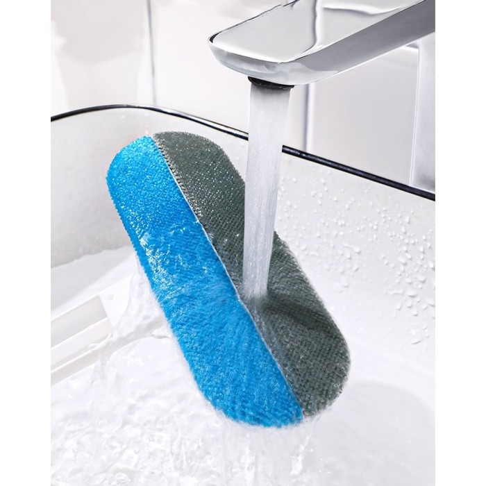 Щётка для окон Raccoon, длина 44 см, велюровая насадка 18,2&times;6,5 см, щётка для одежды 18,2&times;2 см, пластиковая щётка 2&times;14,5 см, силиконовый сгон 18,2 см