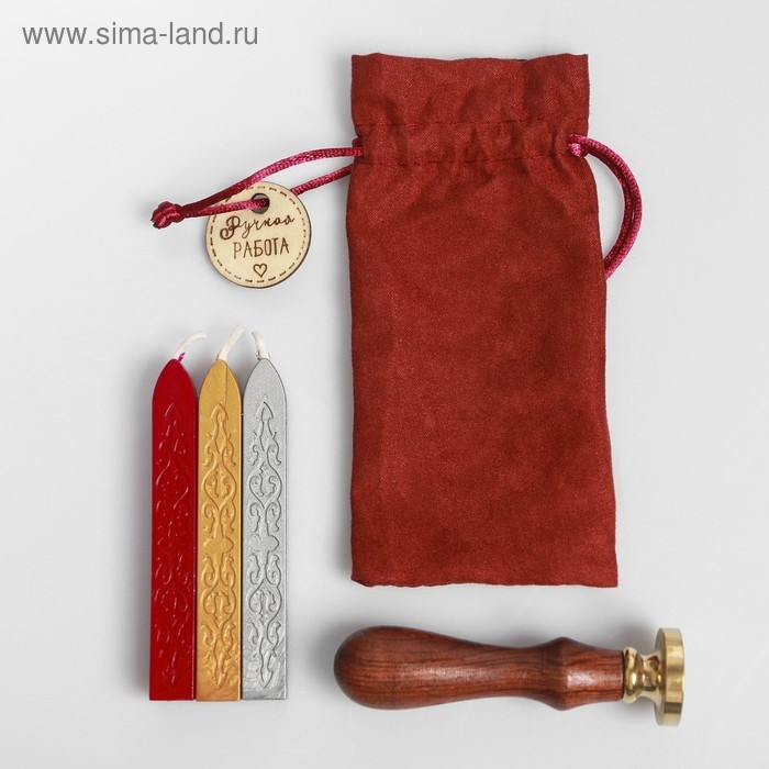 Сургучная печать «С Новым годом!», 7 х 15 см Сургучная печать «С Новым годом!», 7 х 15 см