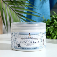 Мыло для бани Травы и сборы Агафьи &laquo;Натуральное Сибирское&raquo;, белое, 500 мл