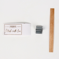 Свеча своими руками. Создание ароматической свечи с сухоцветами &laquo;Виноград&raquo;, набор для творчества