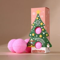 Набор бомбочки для ванны URAL LAB &laquo;Волшебного праздника&raquo;, 3х120 г, Новый Год