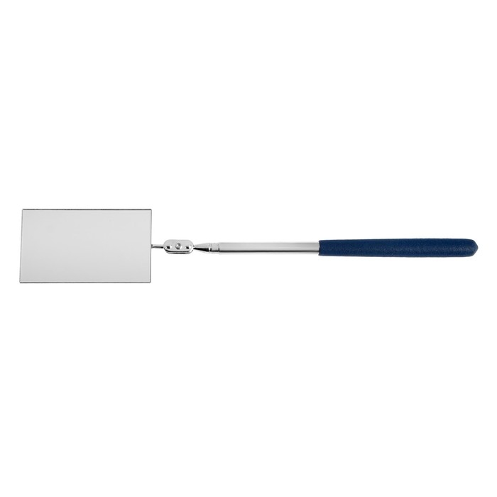 Зеркало телескопическое прямоугольное ТУНДРА, размер 50 х 90 мм, 310 - 480 мм