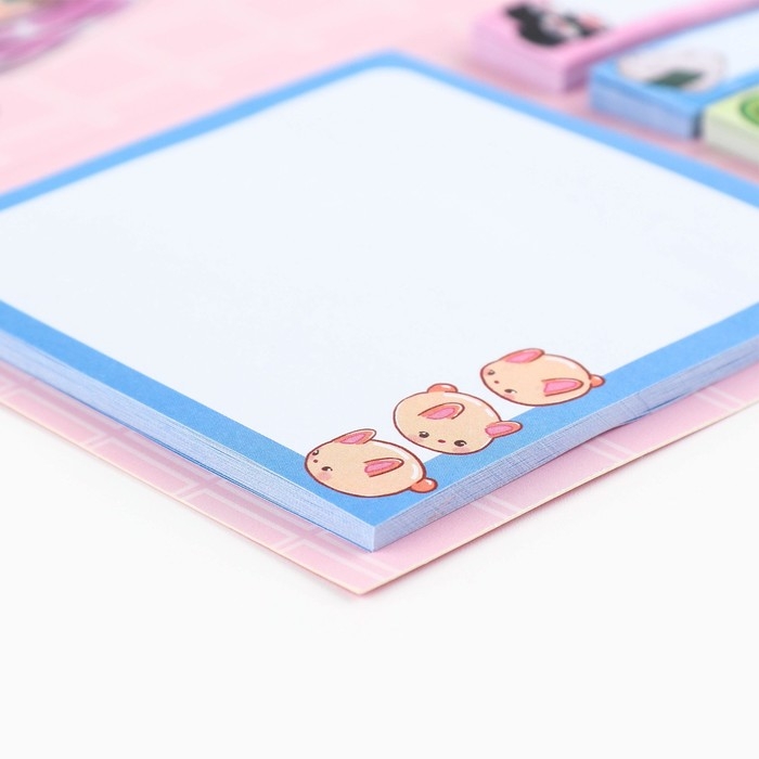 Книжка стикеров &laquo;Аниме девочка&raquo;, 5 блоков, 30 л