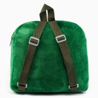 Новый год. Рюкзак детский новогодний &laquo;Змейка у ёлки&raquo;, 24х24 см