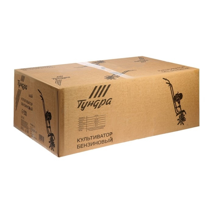Культиватор бензиновый ТУНДРА, 2.3 л.с., 1700 Вт, 1 скорость, ширина 30 см, глубина 12 см
