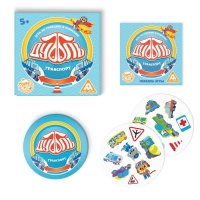 Настольная игра на реакцию и внимание &laquo;Дуббль. Транспорт&raquo;, 55 карт, 5+