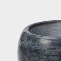 Ступка с толкушкой &laquo;Мрамор&raquo;, из натурального камня