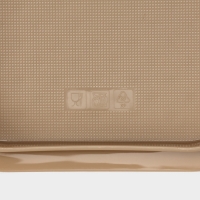 Маслёнка двухсторонняя, 14.5&times;11&times;5.5 см, цвет шоколадный мокко