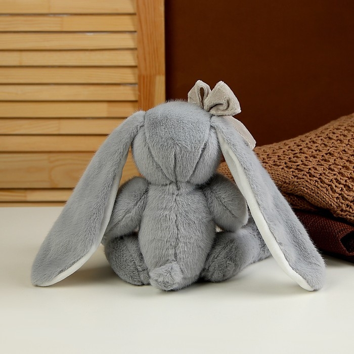 Мягкая игрушка &laquo;Зайка&raquo;, 23 см, цвет серый