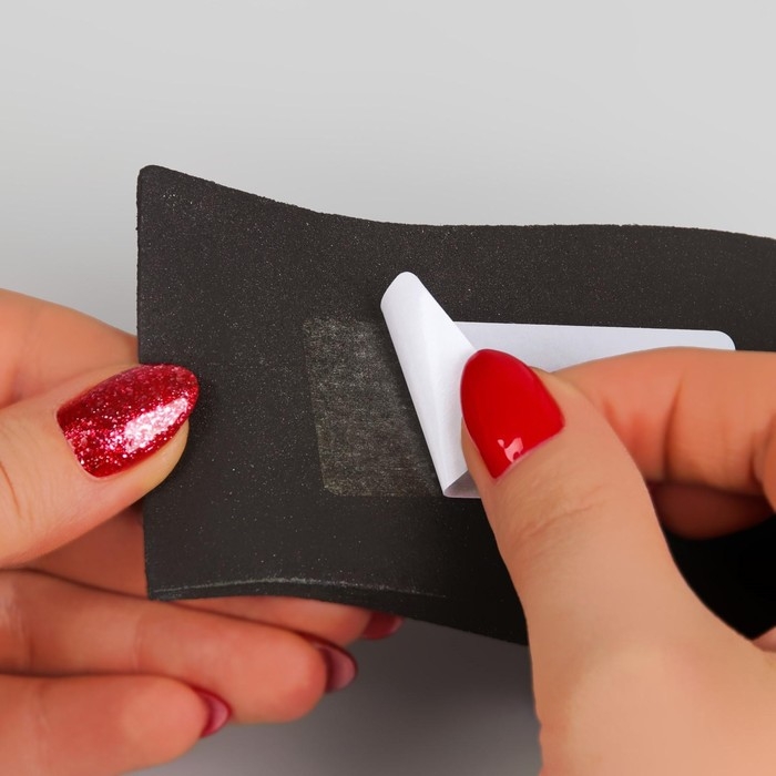 Подпяточники - платформа для обуви, 12 &times; 6 см, пара, цвет чёрный