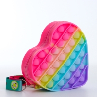 Сумка детская на молнии &laquo;Выбражулька&raquo;, цвет разноцветный