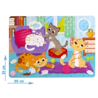 Пазл &laquo;Кошачий мир&raquo;, 35 деталей