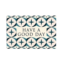 Пакет ламинированный двухсторонний &laquo;Геометрия&raquo;, с тишью и открыткой, ML, 23 х 27 х 11.5