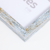 Фоторамка пластик "Акварель" 21х30 см, морозное серебро