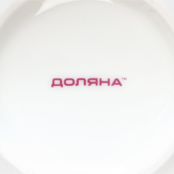 Чайник фарфоровый заварочный Доляна &laquo;Зелёный сад&raquo;, 900 мл