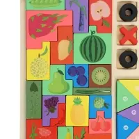 Деревянный  пазл Тетрис 3 в 1