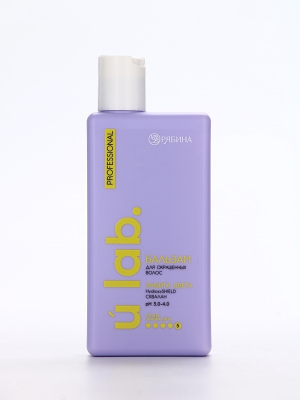 Профессиональный бальзам для окрашенных волос с активным комплексом и скваланом, 250 мл ULAB