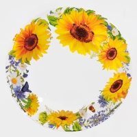 Набор тарелок 6шт."Подсолнухи"