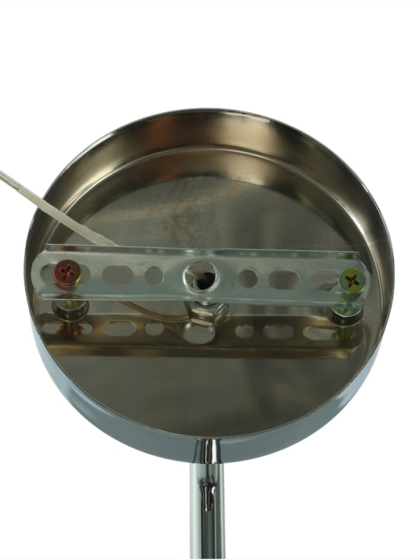 Бра &laquo;Рианна&raquo; 1х40Вт Е27 серебро 23х15х49+80см