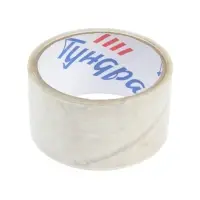 Лента клейкая ТУНДРА, прозрачная, 40 мкм, 48 мм &times; 23 м