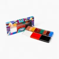 Профессиональный грим, палитра 12 цветов, № 2, цветная