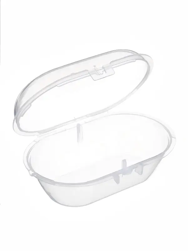 Набор классических пустышек, 2 шт., латекс, персиковый/айвори, в контейнере, от 3 мес., M&B