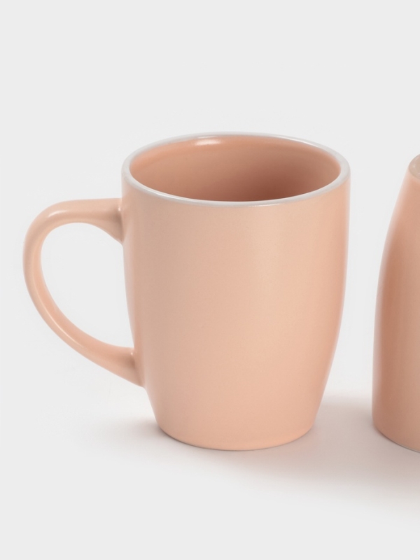 Набор  посуды Доляна "Кремовое облако" 24: Кружка, тарелки (20,27см), салатник, цвет крем