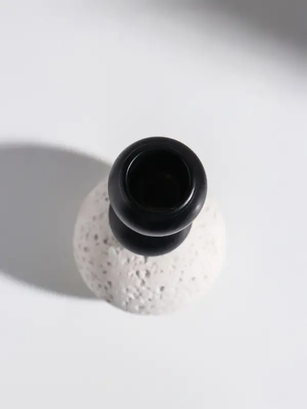 Подсвечник металл, бетон "Шарики" d=2 см набор 3 шт 5,5х16,5 7,5х20,5 10х10х26,5 см