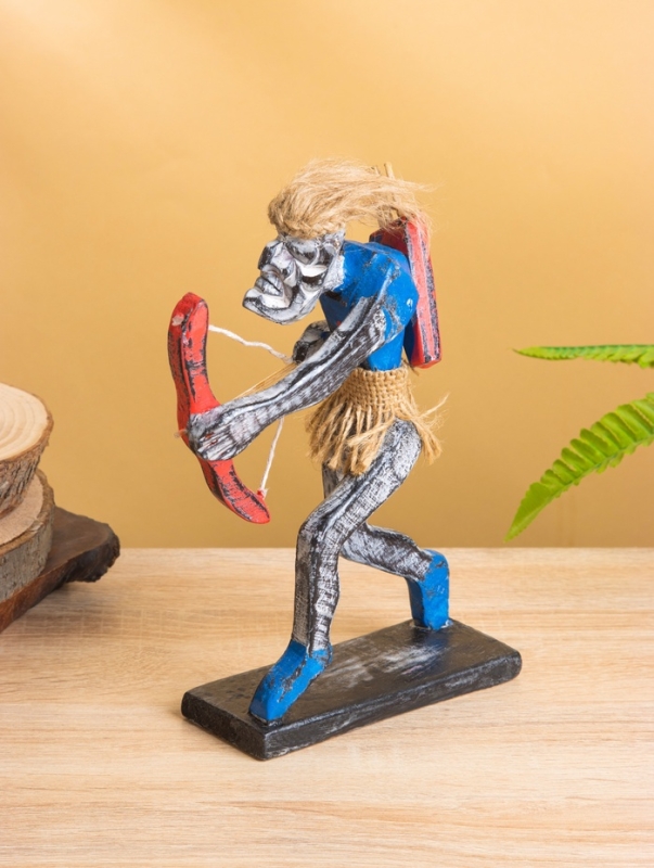 Сувенир &laquo;Аборигены лучник&raquo;, 15&times;7&times;23 см, дерево