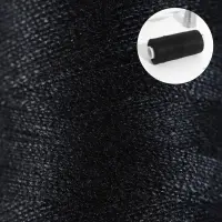 Нитки Dor Tak, 40/2, 400 ярд, чёрные №200