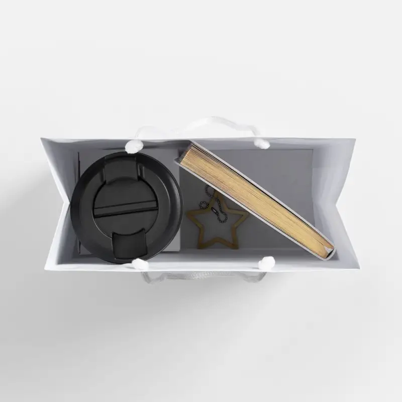 Набор Astrela, белый с золотистым