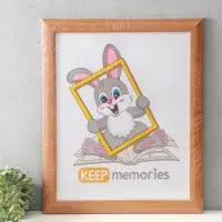 Фоторамка для фото 40х50 см "Luxe Elegance" пластик, бежевый, (пластик экран)