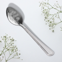 Ложка именная с 8 Марта &laquo;Елена&raquo;, 3 х 14 см.