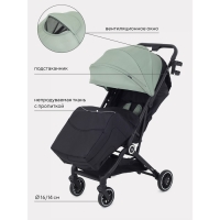 Коляска прогулочная детская RANT basic &laquo;JUNO&raquo; RA302 Beige, цвет зеленый