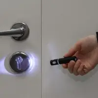 Брелок-фонарик Slide Ray, ver.2, черный