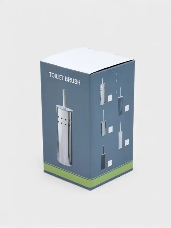 Ерш для унитаза "Квадраты", нержавеющая сталь