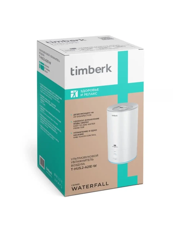 Увлажнитель воздуха с УФ-лампой T-HU5.2-A21E-W 5.2 л