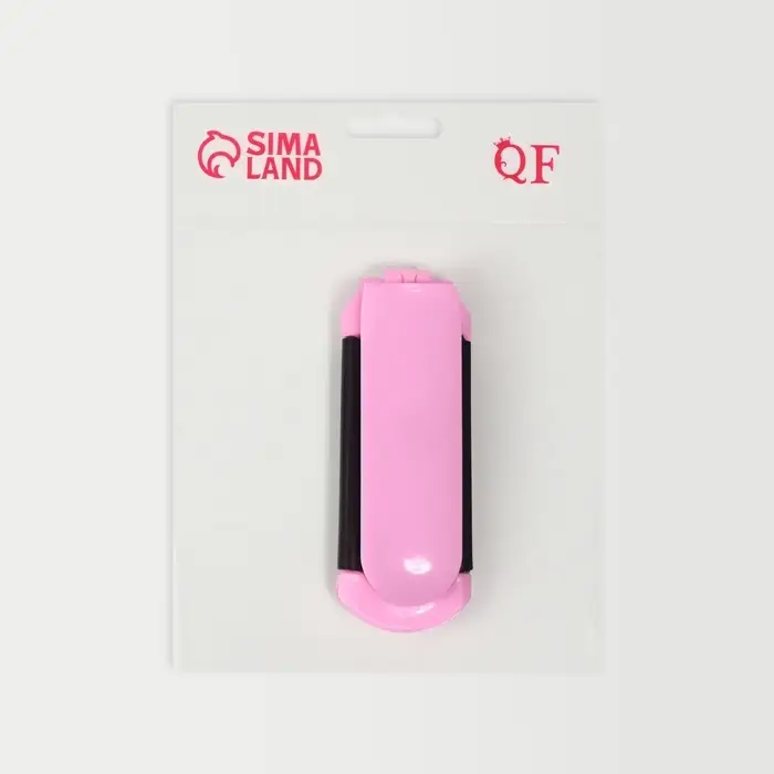 Расчёска массажная, складная, с зеркалом, 4 &times; 10/20 см, цвет МИКС