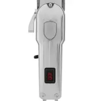 Машинка для стрижки LTRI-22, серебристая, 2.5 Вт, 1,5/3/4,5/6 мм, масло, кисточка, USB