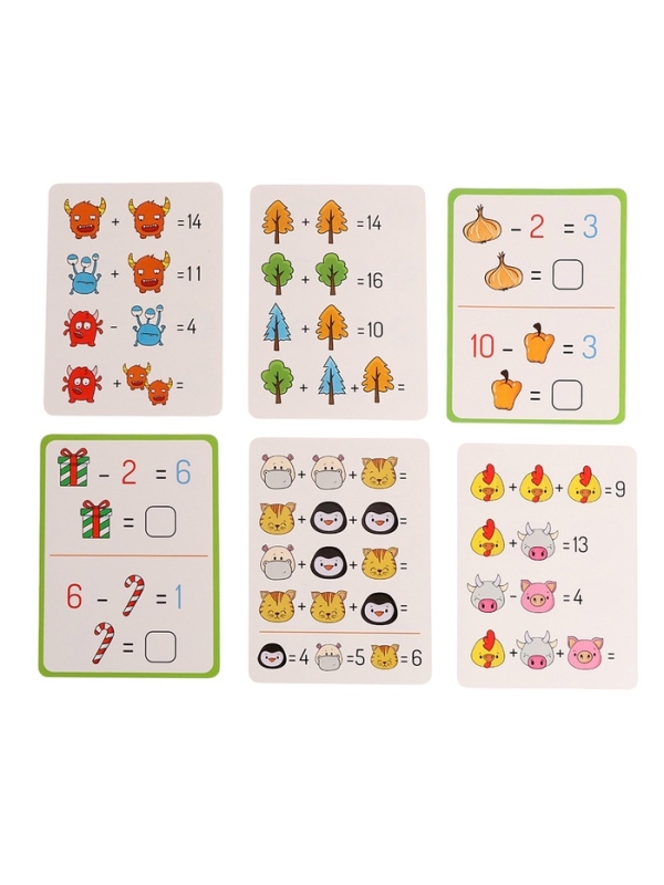 Развивающий набор "Математические ребусы"