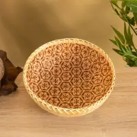 Фруктовница бамбуковая 25 см