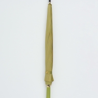 Зонт-трость п/авт R51/60 16сп П/Э В/У ОДНОТОН прямая ручка кожзам салат пакет