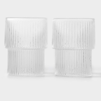 Набор стаканов "Грани" 250 мл 2 шт 6,3х8,5 см