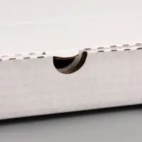 Коробка для пиццы, белая, 50 х 50 х 4 см