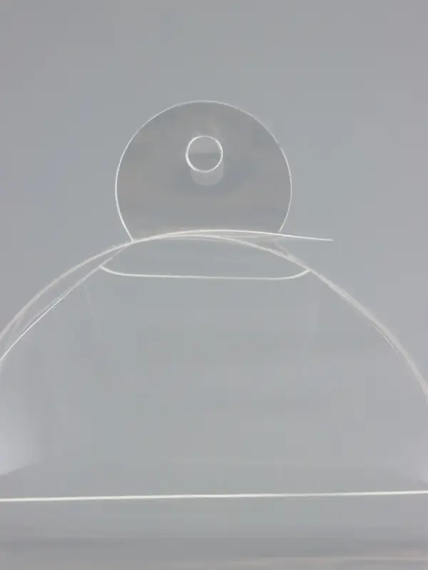 Складная прозрачная коробка из PVC, для упаковки подарков, 7&times;7&times;7 см