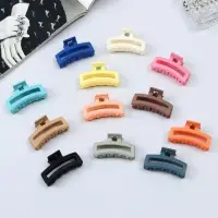 Крабик для волос &laquo;Леона&raquo;, прямой классика матовый, 5 см, МИКС