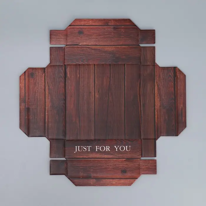 Коробка подарочная складная, упаковка, &laquo;Just for you&raquo;, 12 х 12 х 6.5 см