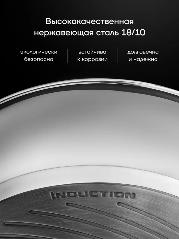 Набор посуды EasyKeep-6DSS из нержавеющей стали