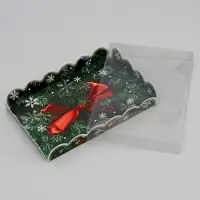 Коробка для печенья, кондитерская новогодняя упаковка, &laquo;Чудеса случаются&raquo;, 22&times;15&times;3 см